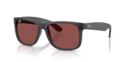 Ray-Ban RB 4165 JUSTIN - 687375 OPAL GREY dark violet