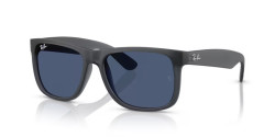 Ray-Ban RB 4165 JUSTIN - 687380 OPAL GREY dark blue