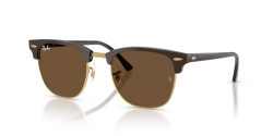 Ray-Ban RB 3016 CLUBMASTER - 687853 BROWN & GOLD dark brown