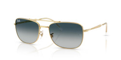 Ray-Ban RB 3755 - 920132 ARISTA GOLD grey gradient blu