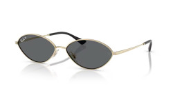 Ray-Ban RB 3757 KAI - 921381 PALE GOLD dark grey polarized