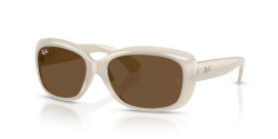 Ray-Ban RB 4101 JACKIE OHH - 688753 OPAL IVORY dark brown
