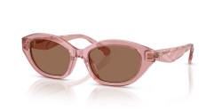 Tory Burch TY 7232U - 202173 TRANSPARENT PINK dark brown