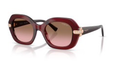 Vouge VO 5706SB - 328614 TRANSPARENT BORDEAUX pink gradient brown