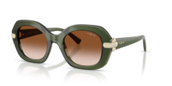 Vouge VO 5706SB - 328713 TRANSPARENT GREEN brown gradient