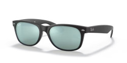 Ray-Ban RB 2132 NEW WAYFARER - 622/30 RUBBER BLACK silver flash