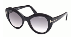 Tom Ford FT 1084  - 01B BLACK grey gradient