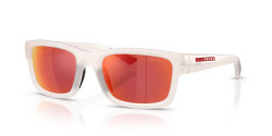 Prada PS B10S - 28M90Z FROSTED CRYSTAL brown mirror orange