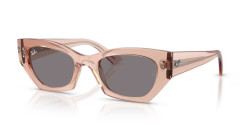 Ray-Ban RB 4430 ZENA - 692573  TRANSPARENT PINK brown