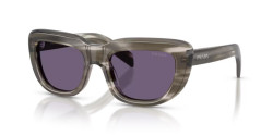 Prada PR D07S - 26O70W STRIPED EBONY violet