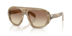 Prada PR C05S - 25P21C BROWN HORN brown gradient