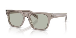 Prada PR A17S - 27P91B TRANSPARENT BEIGE grey vintage yellow