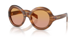 Prada PR D08SU - 25O04N BROWN HORN brown gradient