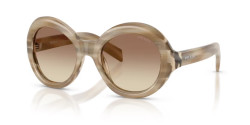 Prada PR D08SU - 25P21C BROWN HORN brown gradient