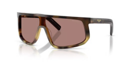 Prada PR D21SU - 22P60B MAHOGANY TORTOISE GRADIENT light brown