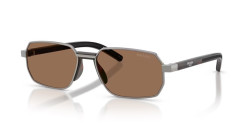 Prada PR D60S - 5AV60M GUNMETAL  dark brown