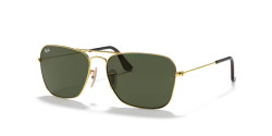 Ray-Ban RB 3136 CARAVAN - 181 ARISTA GOLD  g-15 green