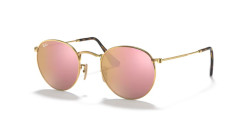 Ray-Ban RB 3447N ROUND METAL - 001/Z2 ARISTA GOLD brown