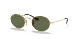 Ray-Ban RB 3547N OVAL - 001 ARISTA GOLD g-15 green