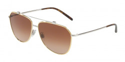 Dolce&Gabbana DG 2190 - 129713  GOLD/SILVER brown gradient