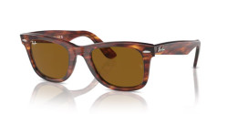 Ray-Ban RB 2140 WAYFARER - 954  STRIPED TORTOISE  brown